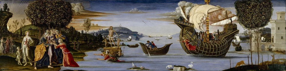 The Beloved of Enalus Sacrificed to Poseidon and Spared